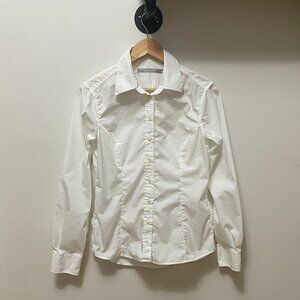 Tiger of Sweden Poplin Blouse Off-White Size 38